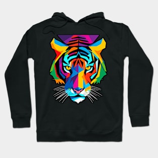 Spy Tiger pop art Hoodie